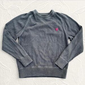 American Eagle Outfitters distressed brown Sweater size XL